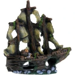 Underwater Treasures Treasure Ship Fish Ornament