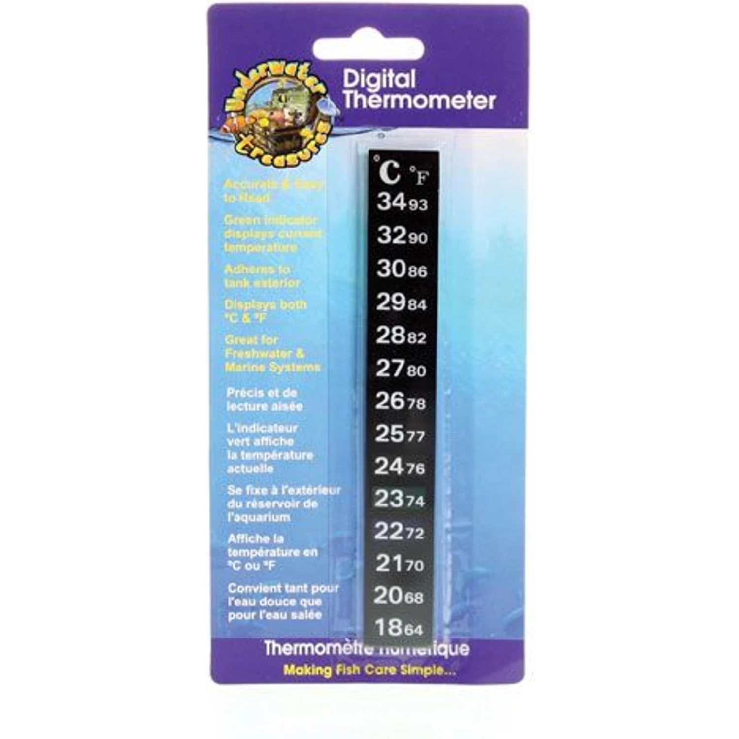 Underwater Treasures Digital Fish Thermometer 3 Underwater Treasures Digital Fish Thermometer