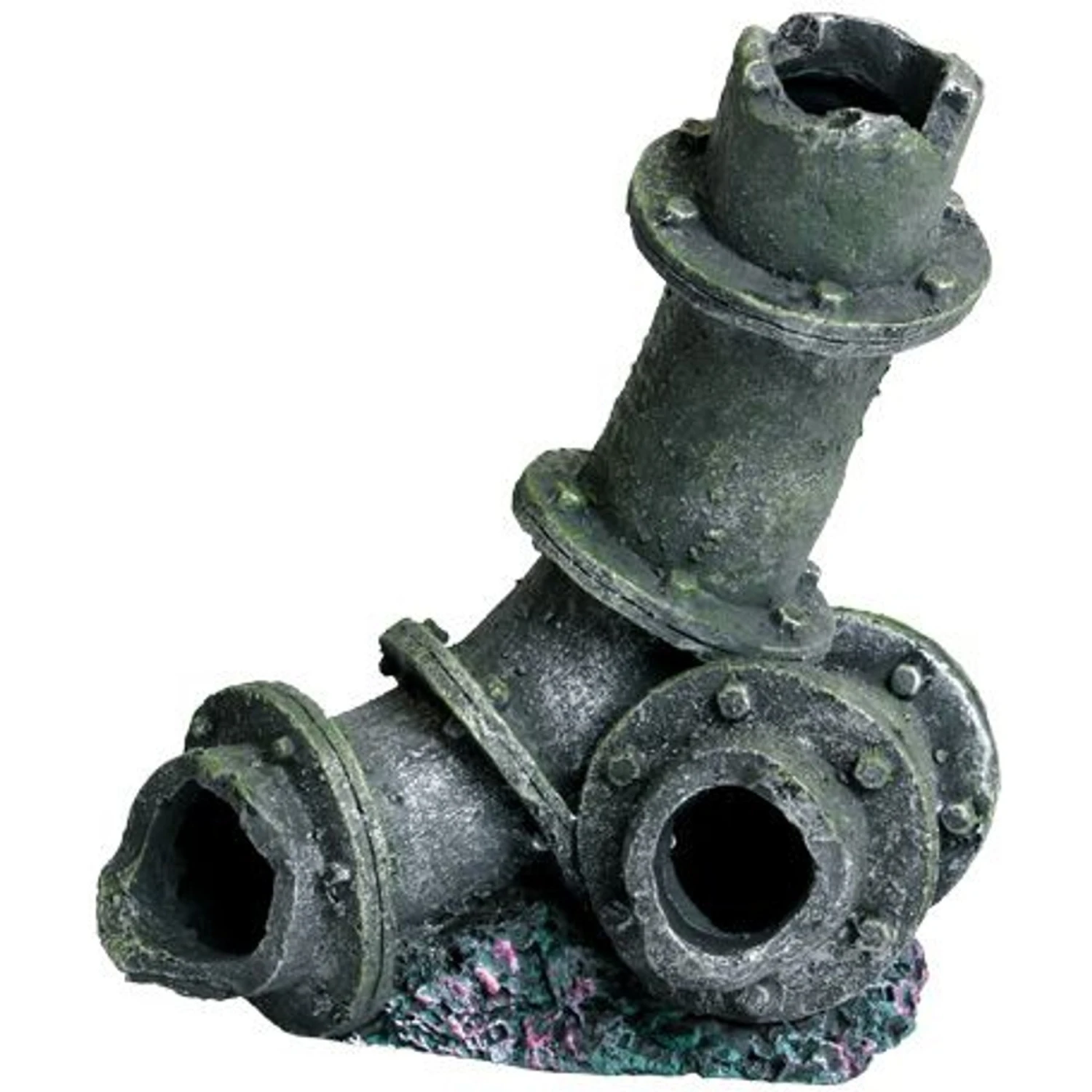 Underwater Treasures Leaky Pipes Fish Ornament 3 Underwater Treasures Leaky Pipes Fish Ornament