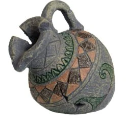 Underwater Treasures Ancient Wine Vessel Fish Ornament