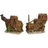 Underwater Treasures Medieval Battleship Fish Ornament, 2 Count -Plax Penn Shop 559942 MAIN. AC SS1800 V1657659610