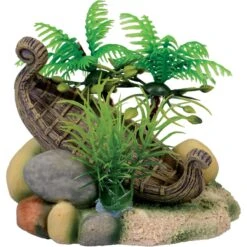 Underwater Treasures Island Shipwreck Fish Ornament