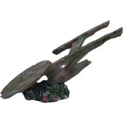 Underwater Treasures Sunken Space Ship Fish Ornament 5 Underwater Treasures Sunken Space Ship Fish Ornament -Plax Penn Shop 560574 PT1. AC SS1800 V1658515017