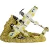 Underwater Treasures Sunken Fighter Plane Fish Ornament -Plax Penn Shop 560862 MAIN. AC SS1800 V1657659614