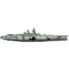 Underwater Treasures Navy Battleship Fish Ornament