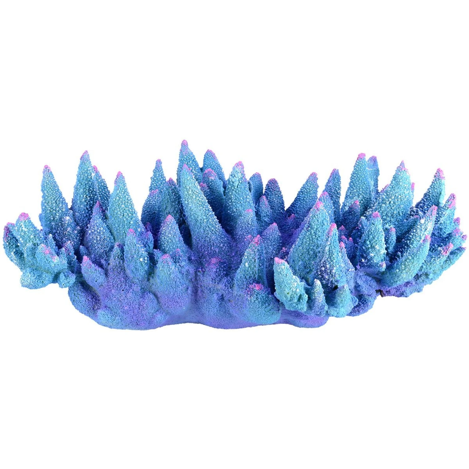 Underwater Treasures Blue Acro Coral Show Fish Ornament 3 Underwater Treasures Blue Acro Coral Show Fish Ornament