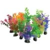 Underwater Treasures Plant On Rock Mixed Fish Ornament, 10 Count -Plax Penn Shop 561870 MAIN. AC SS1800 V1657659617