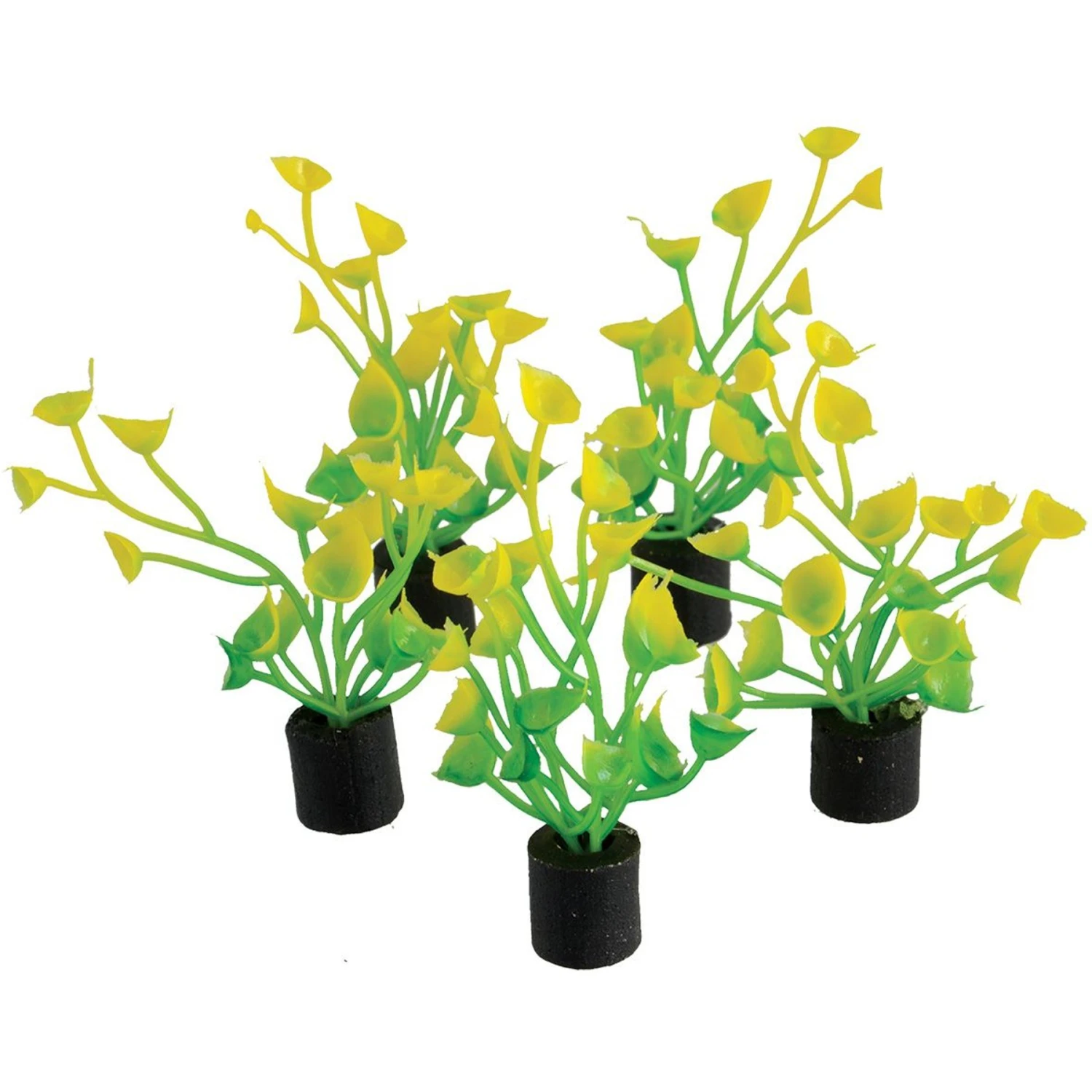 Underwater Treasures Mini Plant Yellow & Green Fish Ornament, 2-in, 5 Count 3 Underwater Treasures Mini Plant Yellow & Green Fish Ornament, 2-in, 5 Count