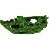 Underwater Treasures Mossy Sunken Ship Fish Ornament -Plax Penn Shop 562094 MAIN. AC SS1800 V1657805255