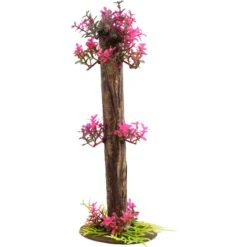 Underwater Treasures Red Plant Pole Fish Ornament