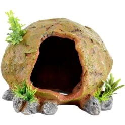 Underwater Treasures Boulder Hideout Fish Ornament