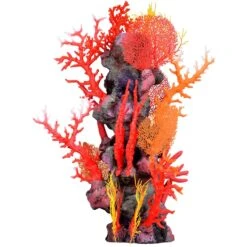 Underwater Treasures Coral Reef Pillar Fish Ornament