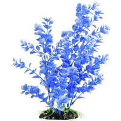 Underwater Treasures Blue Moon Bog Plant Fish Ornament