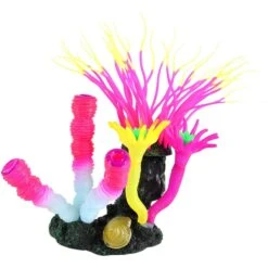 Underwater Treasures Glow Action Bubbling Anemone & Sponge Coral Fish Ornament