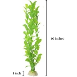 SunGrow Tall Aquarium Plastic Plants Betta Fish Hide Tank Decorations -Plax Penn Shop 581214 PT6. AC SS1800 V1670598590