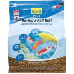 Tetra Pond Koi Vibrance Color Enhancing Sticks Koi & Goldfish Food & Tetra Pond Spring & Fall Diet Transitional Fish Food -Plax Penn Shop 653694 PT5. AC SS1800 V1665505221