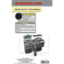 Marineland Bio-Wheel Emperor Rite-Size E Filter Cartridge & Marineland Bio-Wheel Emperor 400 Aquarium Power Filter -Plax Penn Shop 653702 PT3. AC SS1800 V1665504870