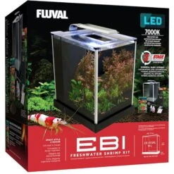 Fluval EBI Shrimp Aquarium Kit, 2.6-gal