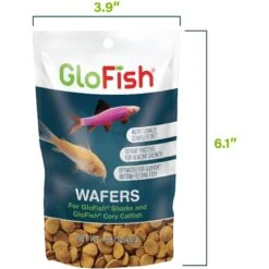 GloFish Shark & Cory Catfish Wafers Fish Food, 1.58-oz Pouch -Plax Penn Shop 685342 PT5. AC SS1800 V1668628226