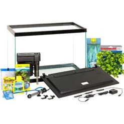 Tetra Aquarium + LED Lighting & Decor Fish Aquariums, 20-gal -Plax Penn Shop 696158 PT1. AC SS1800 V1671647334