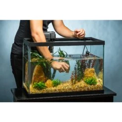 Tetra Aquarium + LED Lighting & Decor Fish Aquariums, 20-gal -Plax Penn Shop 696158 PT4. AC SS1800 V1671650098