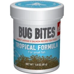 Fluval Fl Bug Bites Tropical Freshwater Formula Small Granules Fish Food
