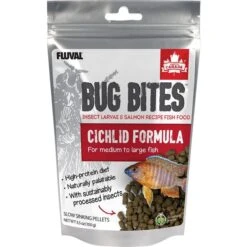 Fluval Fl Bug Bites Cichlid Formula Medium & Large Pellets Fish Food