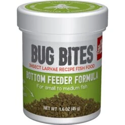 Fluval Fl Bugbites Bottfeeder Formula Small & Medium Granules Fish Food