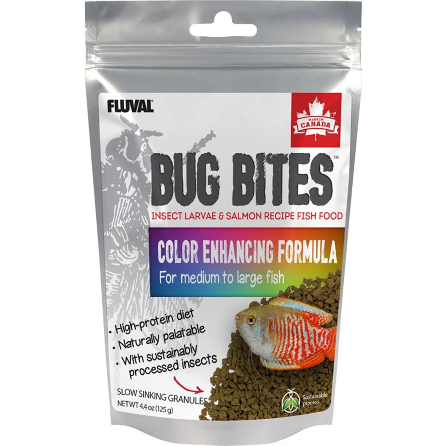 Fluval Fl Bug Bites Color Enhancer Fish Food 3 Fluval Fl Bug Bites Color Enhancer Fish Food