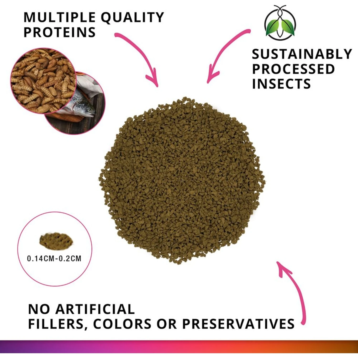 Fluval Fl Bug Bites Color Enhancer Fish Food 4 Fluval Fl Bug Bites Color Enhancer Fish Food - Image 2