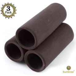 SunGrow Ceramic Shrimp & Betta Fish Hides For Aquarium, Breeding & Spawning Tube Tunnel -Plax Penn Shop 712926 PT1. AC SS1800 V1668615266