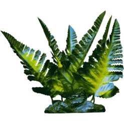 GloFish Yellow Fern Plant Aquarium Decor -Plax Penn Shop 714502 PT3. AC SS1800 V1670616658