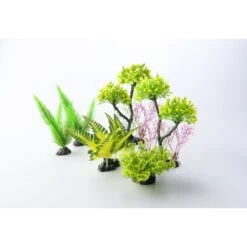 GloFish Yellow Fern Plant Aquarium Decor -Plax Penn Shop 714502 PT7. AC SS1800 V1670616719
