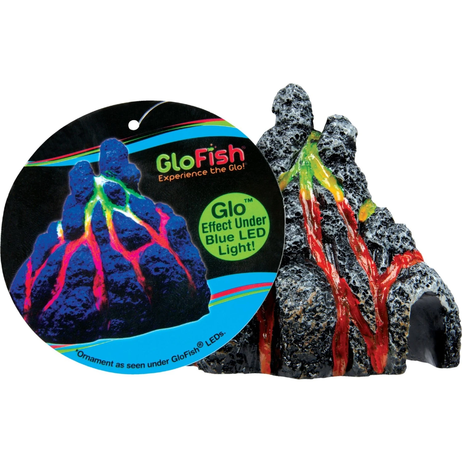 GloFish Volcano Aquarium Ornament 4 GloFish Volcano Aquarium Ornament - Image 2
