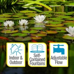 Tetra Pond & Water Garden Fountain Pump -Plax Penn Shop 714758 PT5. AC SS1800 V1670619689