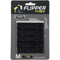 Flipper Max ABS Plastic Replacement Blade Algae Scraper, 5 Count