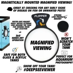 Flipper DeepSee Viewer Fish Coral Care 10 Flipper DeepSee Viewer Fish Coral Care -Plax Penn Shop 755326 PT3. AC SS1800 V1673467732