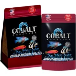 Cobalt Aquatics Cichlid Medium Pellet Fish Food -Plax Penn Shop 765934 PT4. AC SS1800 V1676322170
