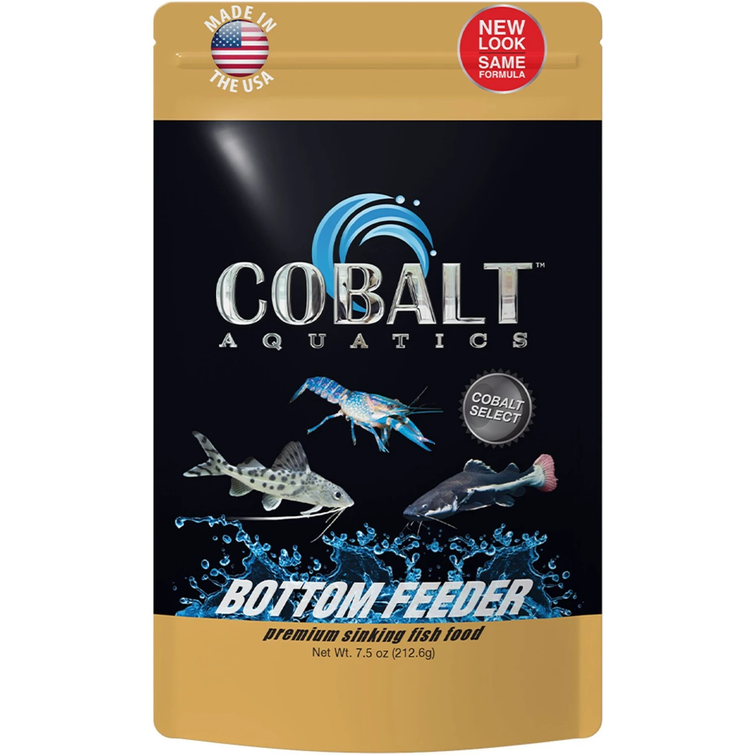 Cobalt Aquatics Bottom Feeder Pellet Fish Food, 7.5-oz Pouch 3 Cobalt Aquatics Bottom Feeder Pellet Fish Food, 7.5-oz Pouch