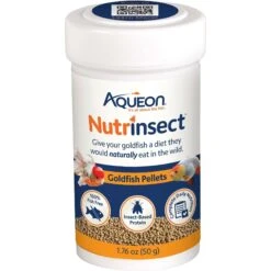 Aqueon Nutrinsect Fish-Free Fish Food Goldfish Pellets