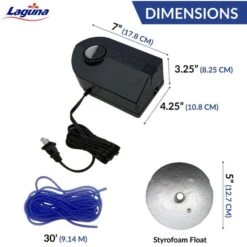 Laguna Aeration Pump Kit -Plax Penn Shop 779646 PT2. AC SS1800 V1682102609