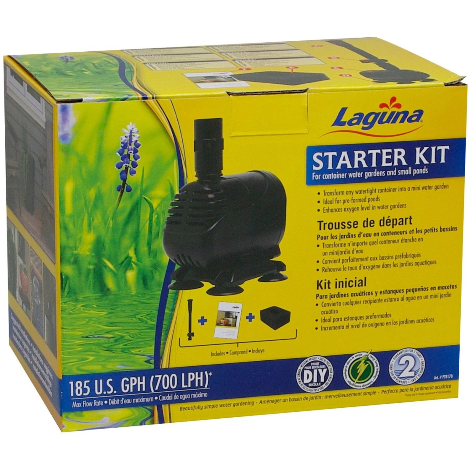 Laguna Container Garden & Small Pond Starter Kit 3 Laguna Container Garden & Small Pond Starter Kit