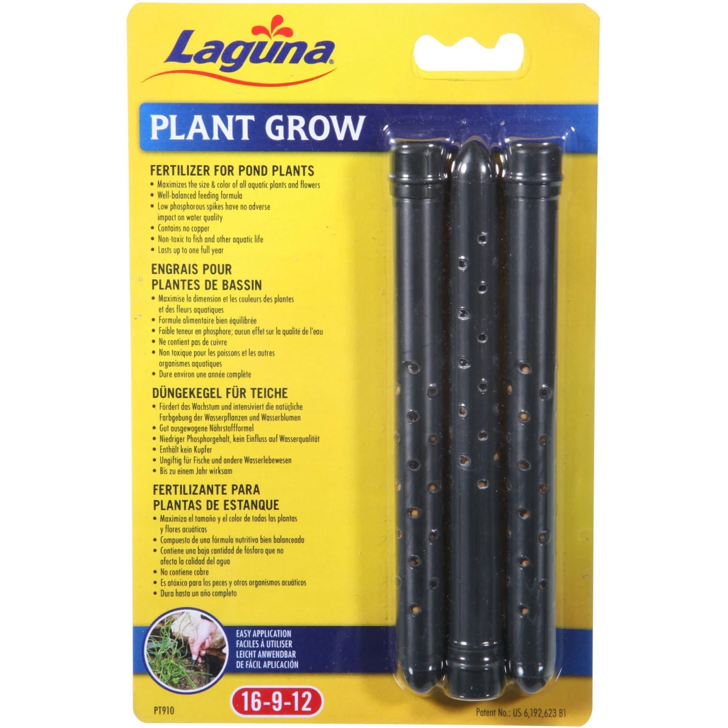 Laguna Once-A-Year Fertilizer Spike Aquatic Plant Fertilizer, 3 Count 3 Laguna Once-A-Year Fertilizer Spike Aquatic Plant Fertilizer, 3 Count