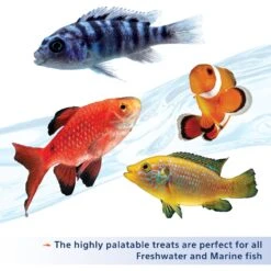 Aqueon Stick'ems Freeze-Dried Color Boosting Treat Fish Food, 0.7-oz Bag -Plax Penn Shop 860894 PT8. AC SS1800 V1693418757