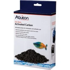 Aqueon Filter Media Carbon Media Fish Filter Media, 1-lb
