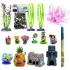 Penn-Plax Officially Licensed SpongeBob SquarePants Aquarium Fish Accessories, Multicolor -Plax Penn Shop 875598 MAIN. AC SS1800 V1686336631