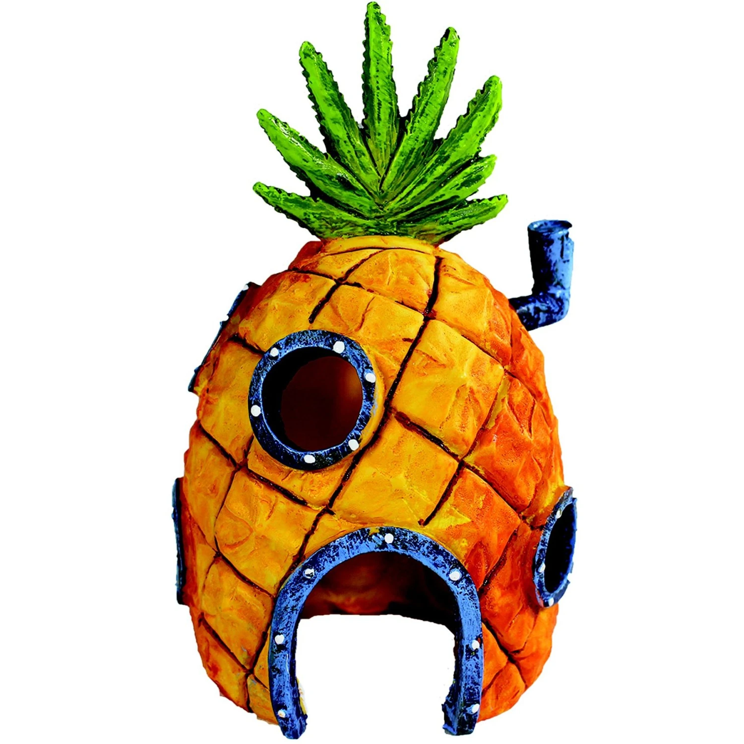 Penn-Plax SpongeBob Pineapple House Aquarium Fish Ornament, Large 3 Penn-Plax SpongeBob Pineapple House Aquarium Fish Ornament, Large
