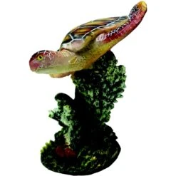 Penn-Plax Swimming Sea Turtle Aquarium Decoration Fish Ornament, Small -Plax Penn Shop 880438 PT2. AC SS1800 V1688154075