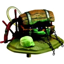 Penn-Plax Action-Air Barrel Of Jewels Fish Ornament, Small, Multicolor