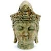 Penn-Plax Buddha Head Fish Ornament, Grey -Plax Penn Shop 881326 MAIN. AC SS1800 V1688146887